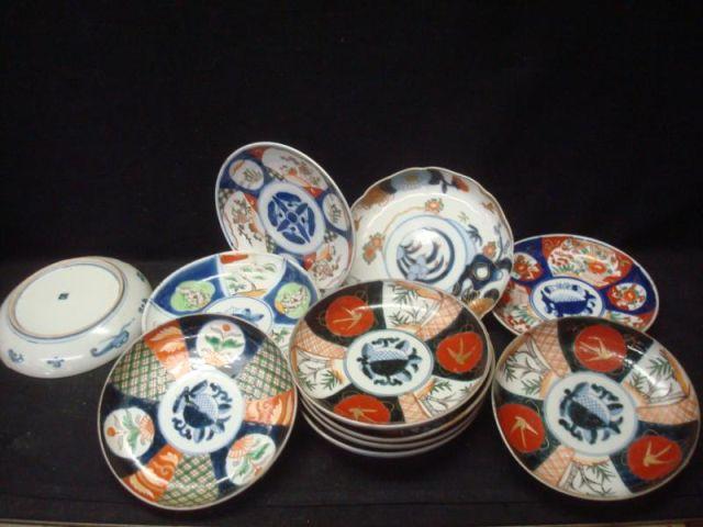 Assorted IMARI Plates From a Scarsdale bae28