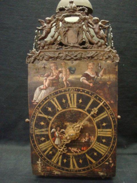 17th Cent Dutch Clock with Old bae3a