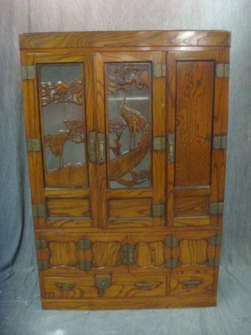 Korean 1920's Cabinet. From a Larchmont