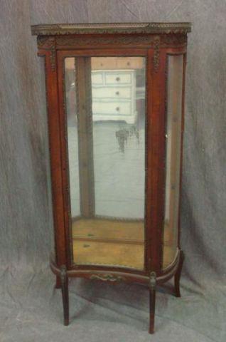 Louis XV Style Vitrine with Gilt bae70