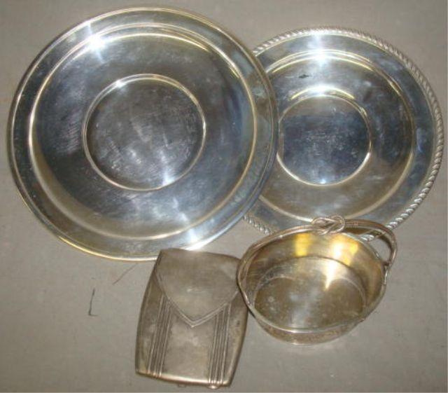Sterling. Lot of Assorted. 2 plates