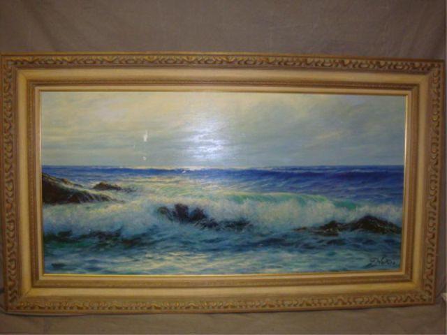 WELTERS G Large Oil Seascape baed7