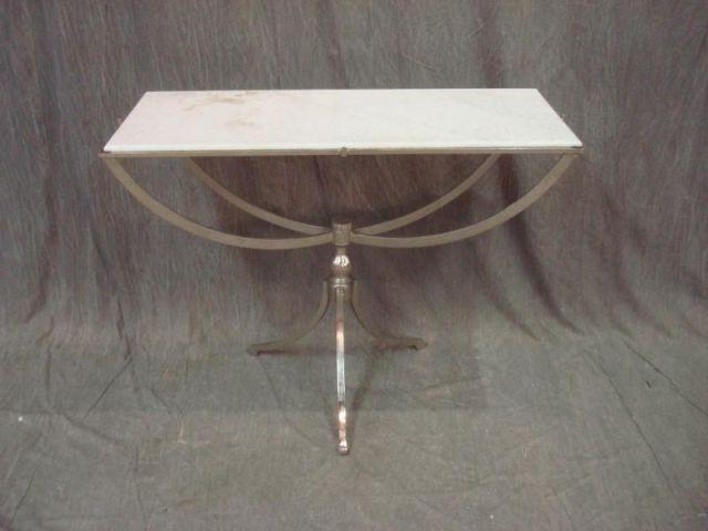 Neoclassical Style Marbletop Pedestal baf08