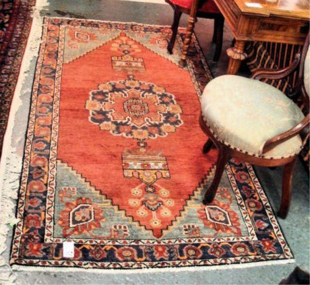 Handmade Persian Shiraz Carpet.