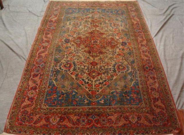 Antique Fine Woven Throw Carpet  bac49