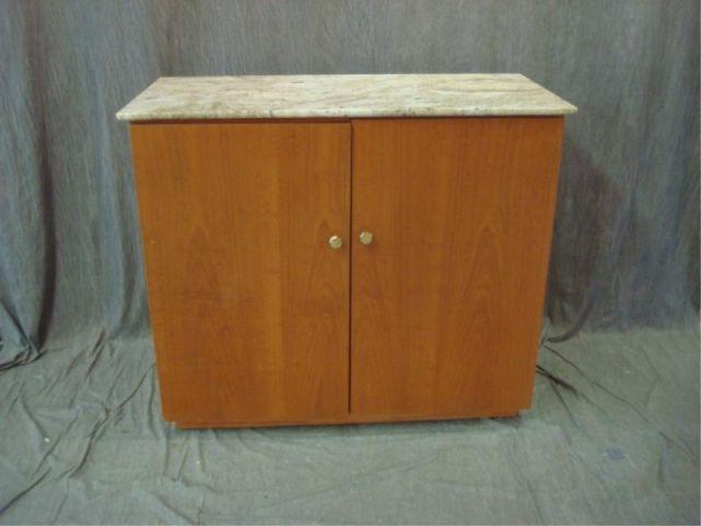Midcentury Marbletop Server From bac53