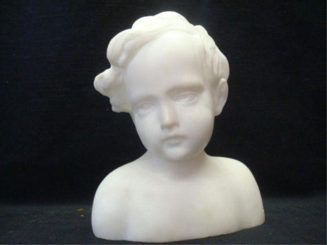 Marble Bust of Boy. From a Hartsdale
