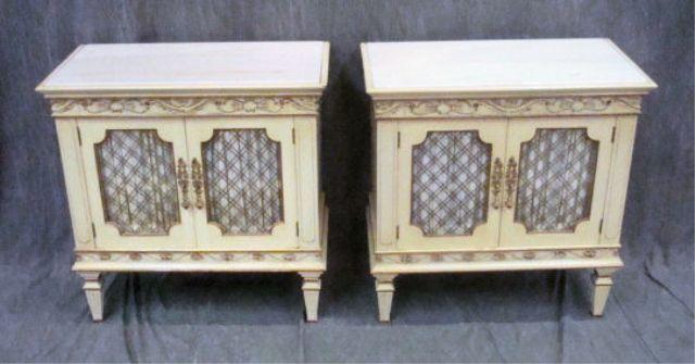 Pair of Louis XVI Marble Top 2