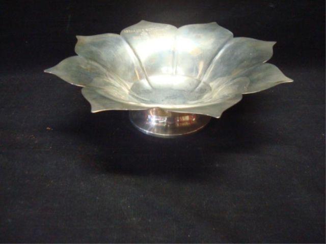 TIFFANY Sterling Bowl. From a New Rochelle
