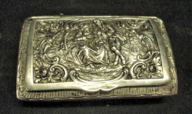 Ornate Sterling Box. From a Lexington