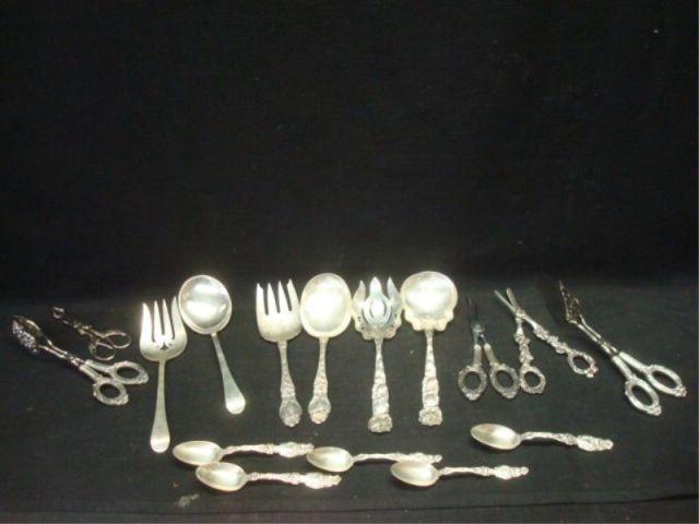 Sterling. Lot of Assorted Incl Scissors