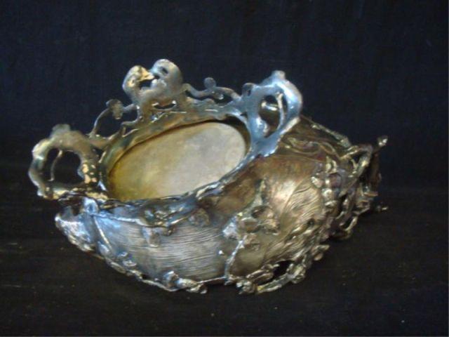 Art Nouveau Silverplate Centerpiece  bad4a