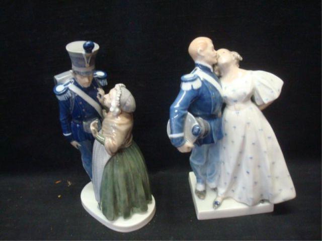 2 Royal Copenhagen Porcelain Figurines.