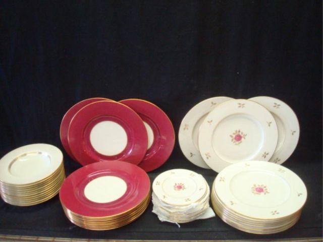 Assorted Lenox Porcelain Plates.