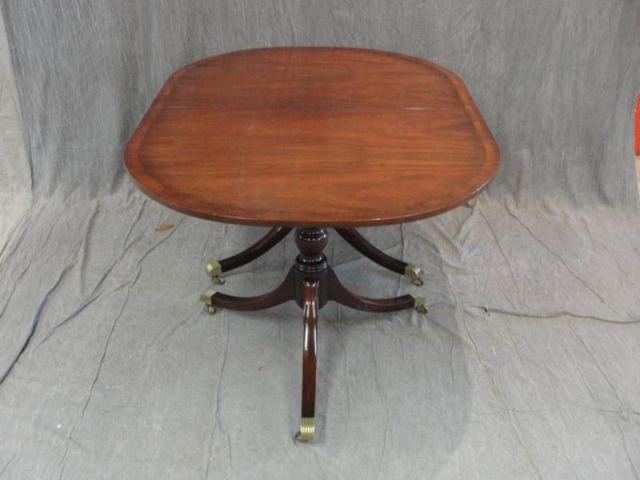 Kittinger Double Pedestal Dining Table.