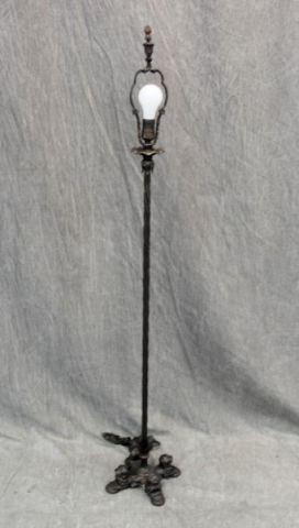 Iron Foo Dogs Floor Lamp From bb5e5