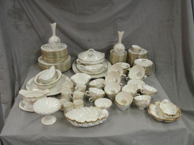 Large Lot of Lenox Wheat Patterned