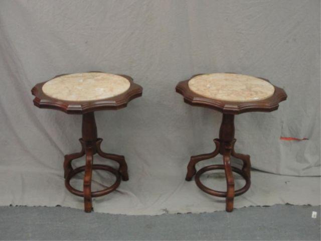 Pair of Marbletop Neoclassical bb5f6