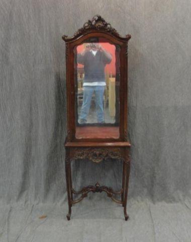 Louis XV Style Vitrine with Mirrored bb608