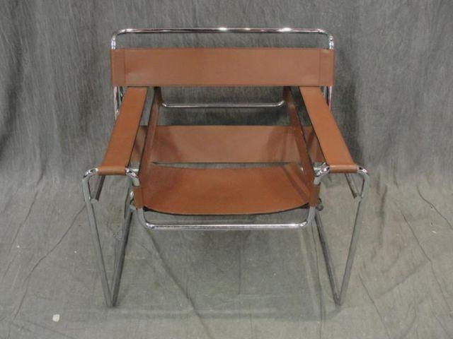 Wassily Chrome and Leather Chair. From