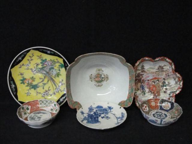 Mixed Lot of 6 Asian Porcelains.