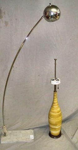 2 Midcentury Lamps 1 porcelain bb9ac