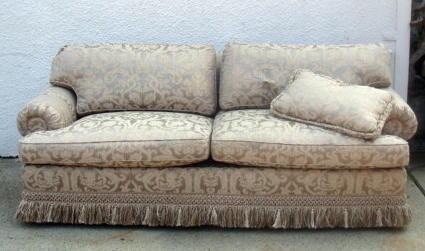 Upholstered Sofa. From a New Rochelle