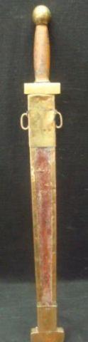 Antique Sword in Case Case is bb9cf