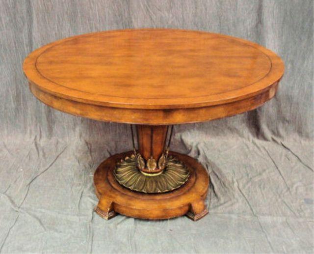 BAKER Pedestal Dining Table with bb9d4