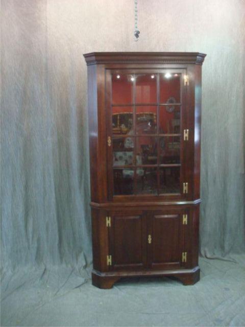 Corner Cabinet. From a Greenwich, CT