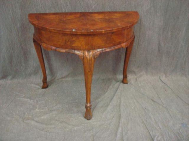 19th Cent Burlwood Spanish Style bb9ec