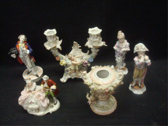 6 Pieces of Assorted Porcelains. From