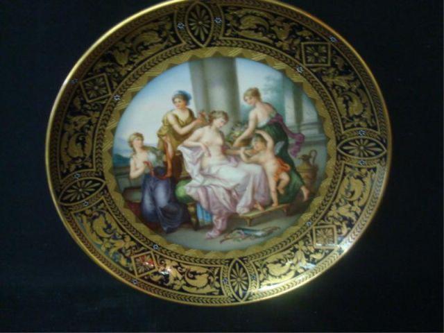 Royal Vienna Decorated Charger.