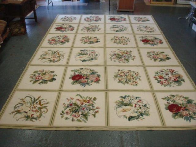 Stark Floral Decorated Carpet  bba45