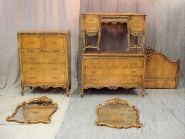 6 Piece Louis XV Style Bedroom bba6e