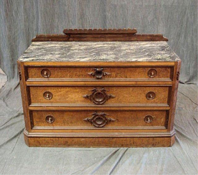 3 Drawer Chest with Faux Marble bbab2