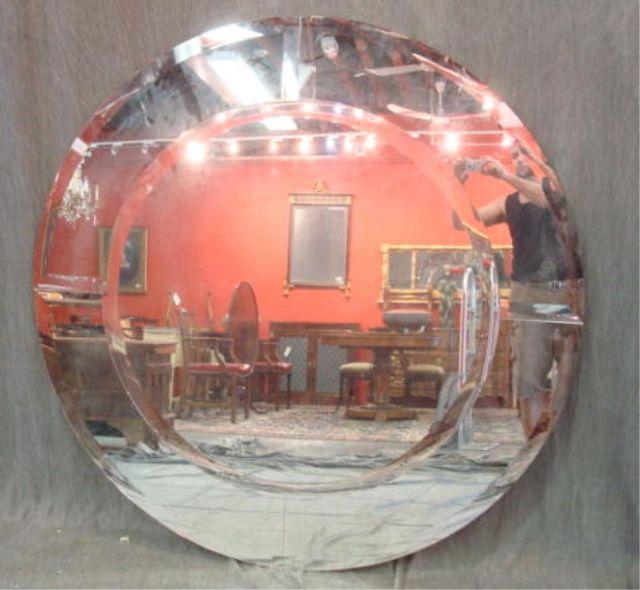 Large Round Mirror with 4 Part bbab3