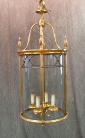 Brass Hurricane Chandelier From bbabe