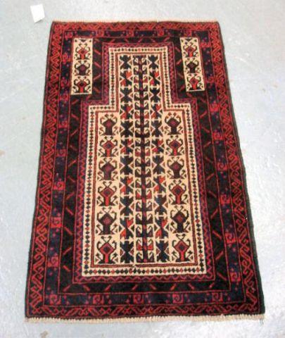 Afghan Prayer Rug From a Long bb981