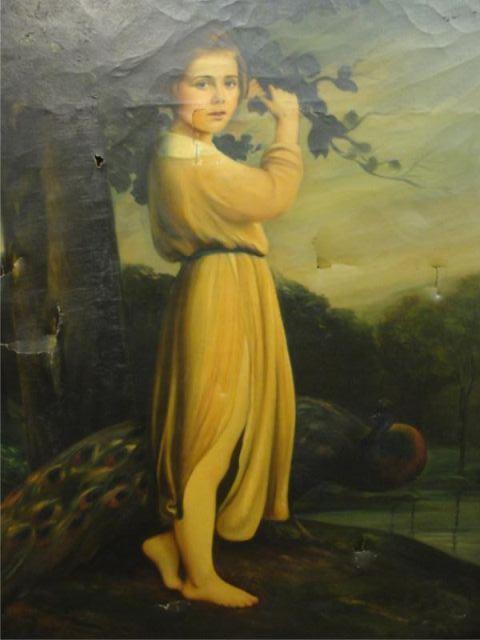 DELMAN. E.B. Oil on Canvas. As