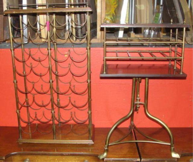 Victorian Wine Rack & a Revolving