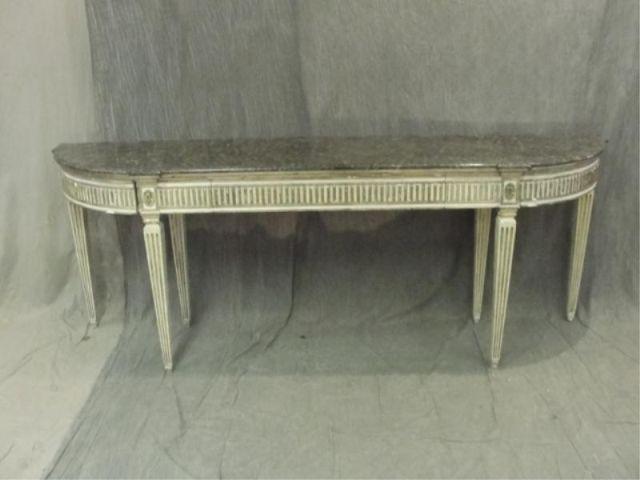 Louis XVI Style Faux Marble Top