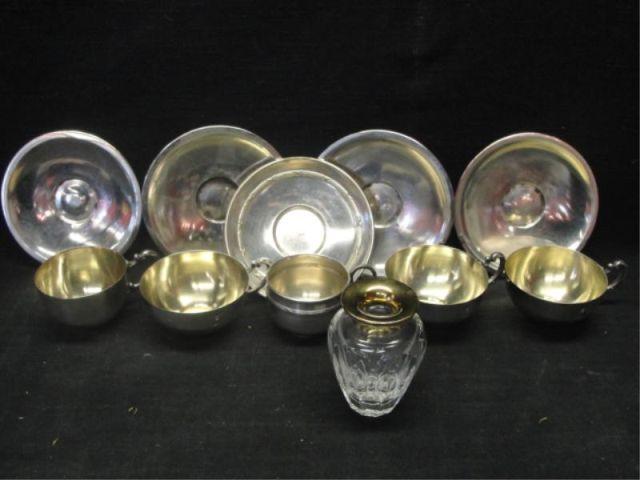 Assorted Continental Silver Cups  bc742