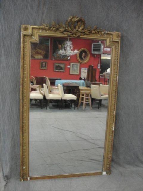 19th Century Giltwood Mirror with