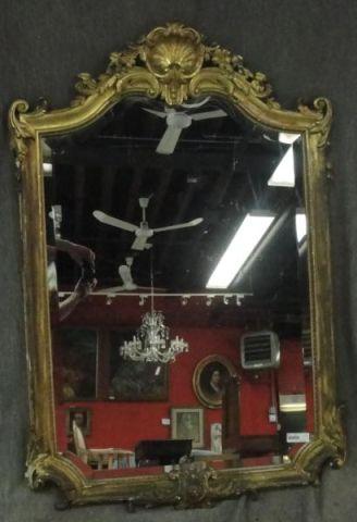 19th Century Louis XV Style Mirror  bc781