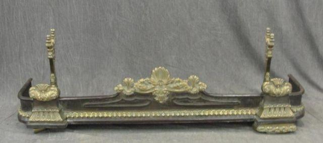 Brass and Metal Fire Surround. From