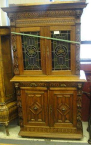 Victorian Stepback Cabinet with