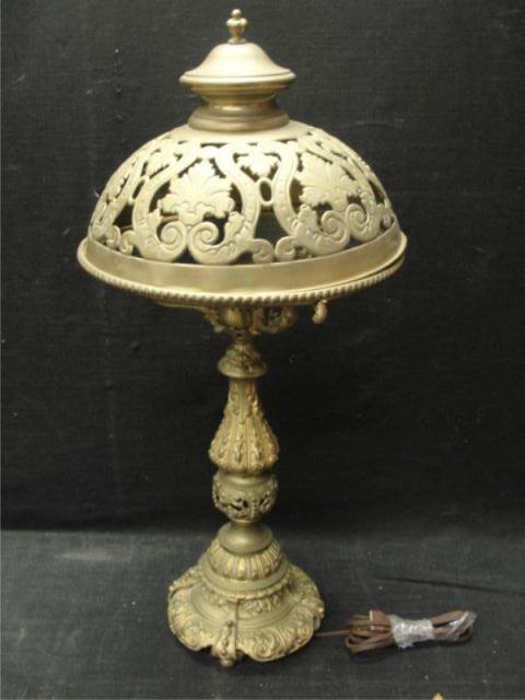 Bronze Lamp. From a prominent New