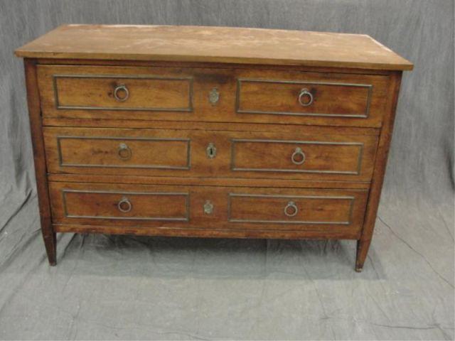 18th Century 3 Drawer Commode  bc7be