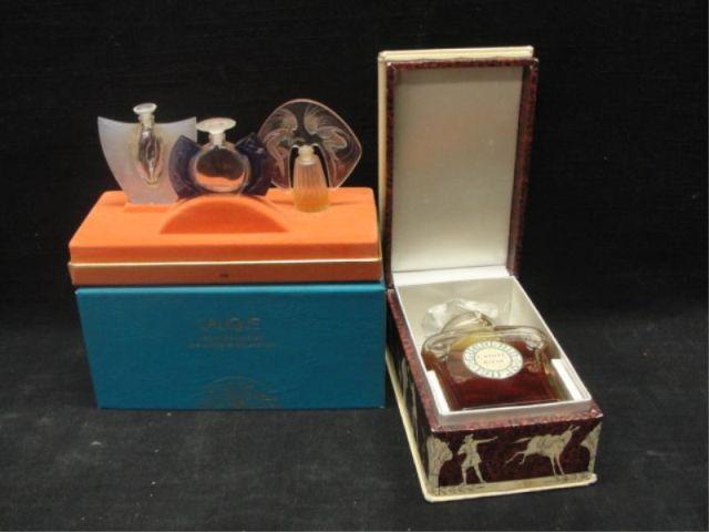 Perfume Bottles Lalique and Guerlain  bc7cd